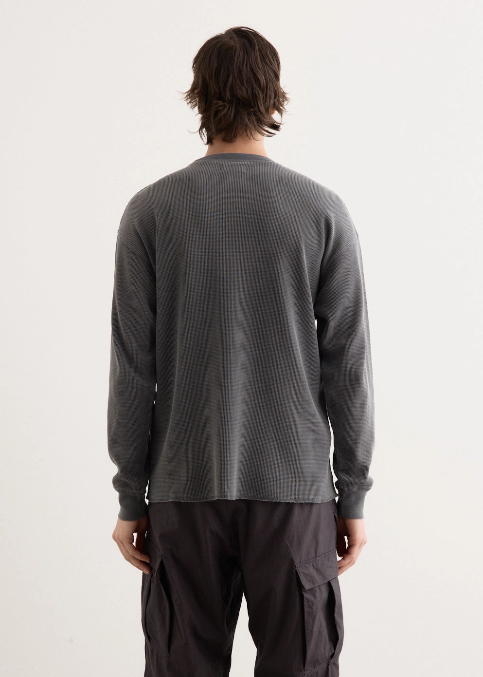 SNYC Pigment Dyed Waffle Top Stay Soft