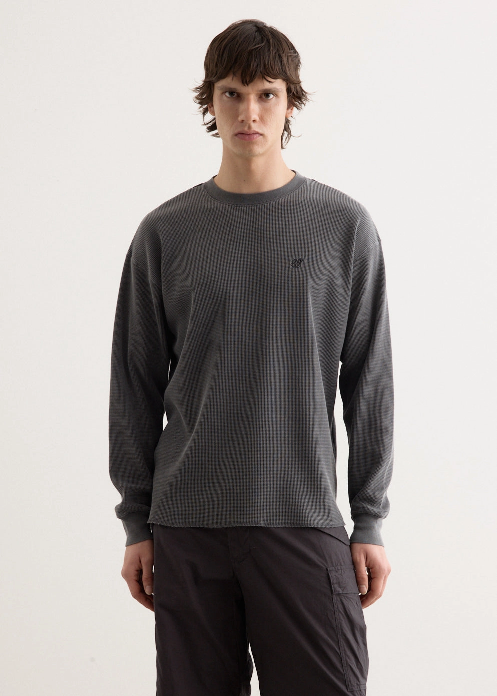 FourWay Stretch Fabric SNYC Pigment Dyed Waffle Top