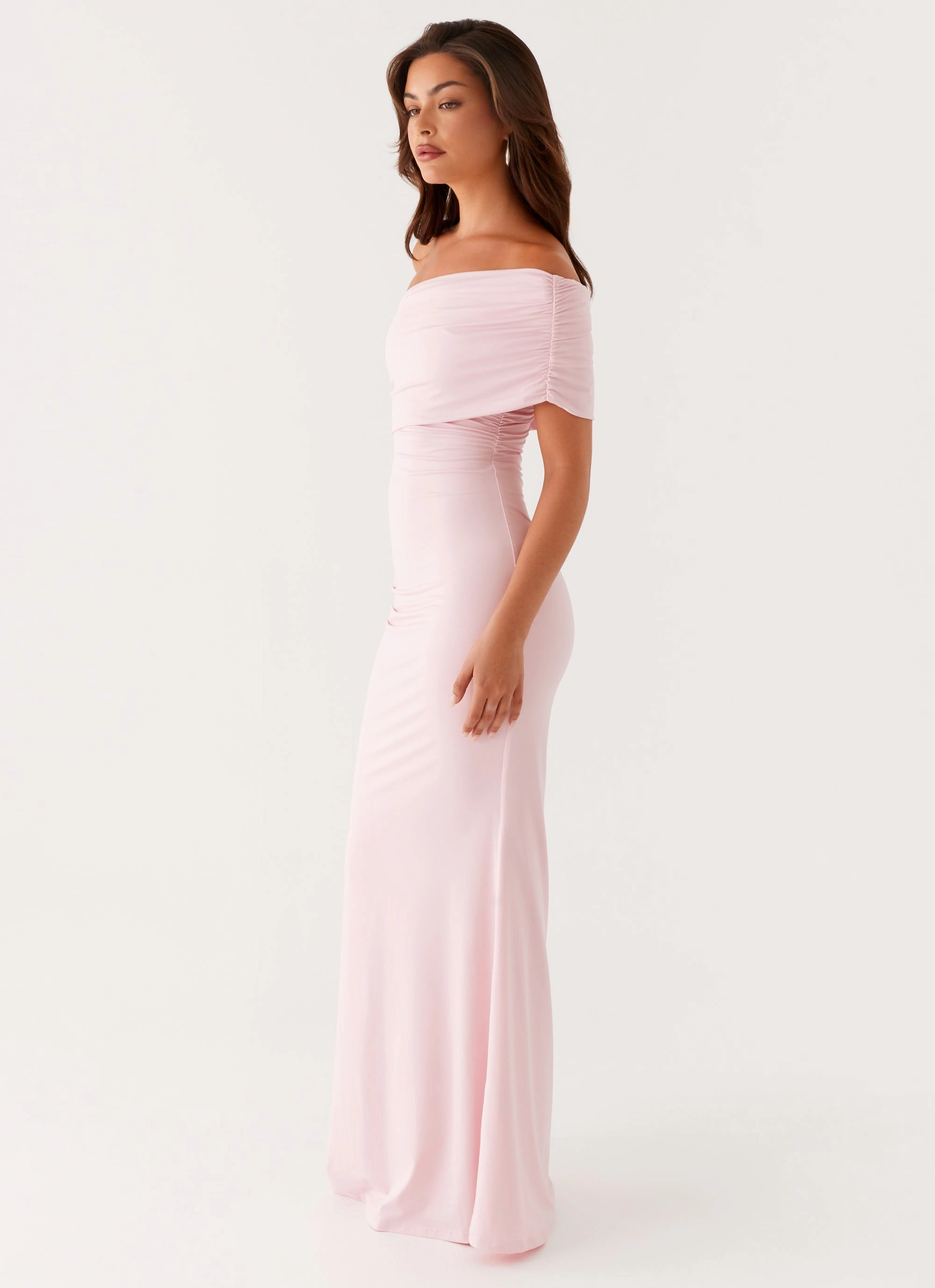 Socialite Maxi Dress - Pink Casual Days Sweetheart Cut