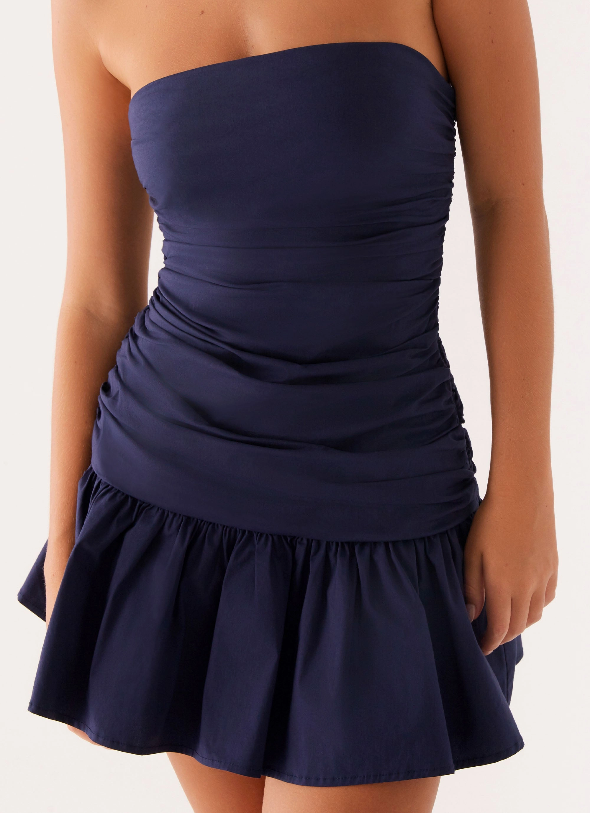 Carmel Mini Dress - Navy Guest Glam