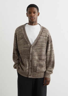 Middlemarch Knit Cardigan Modern Trend Contrast Stitch