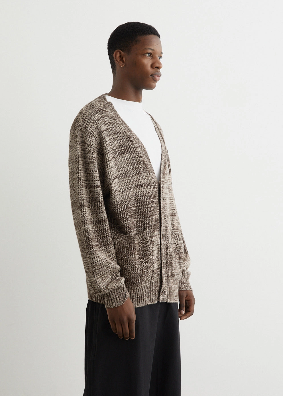 Seamless Stitch Construction Travel Comfort Middlemarch Knit Cardigan