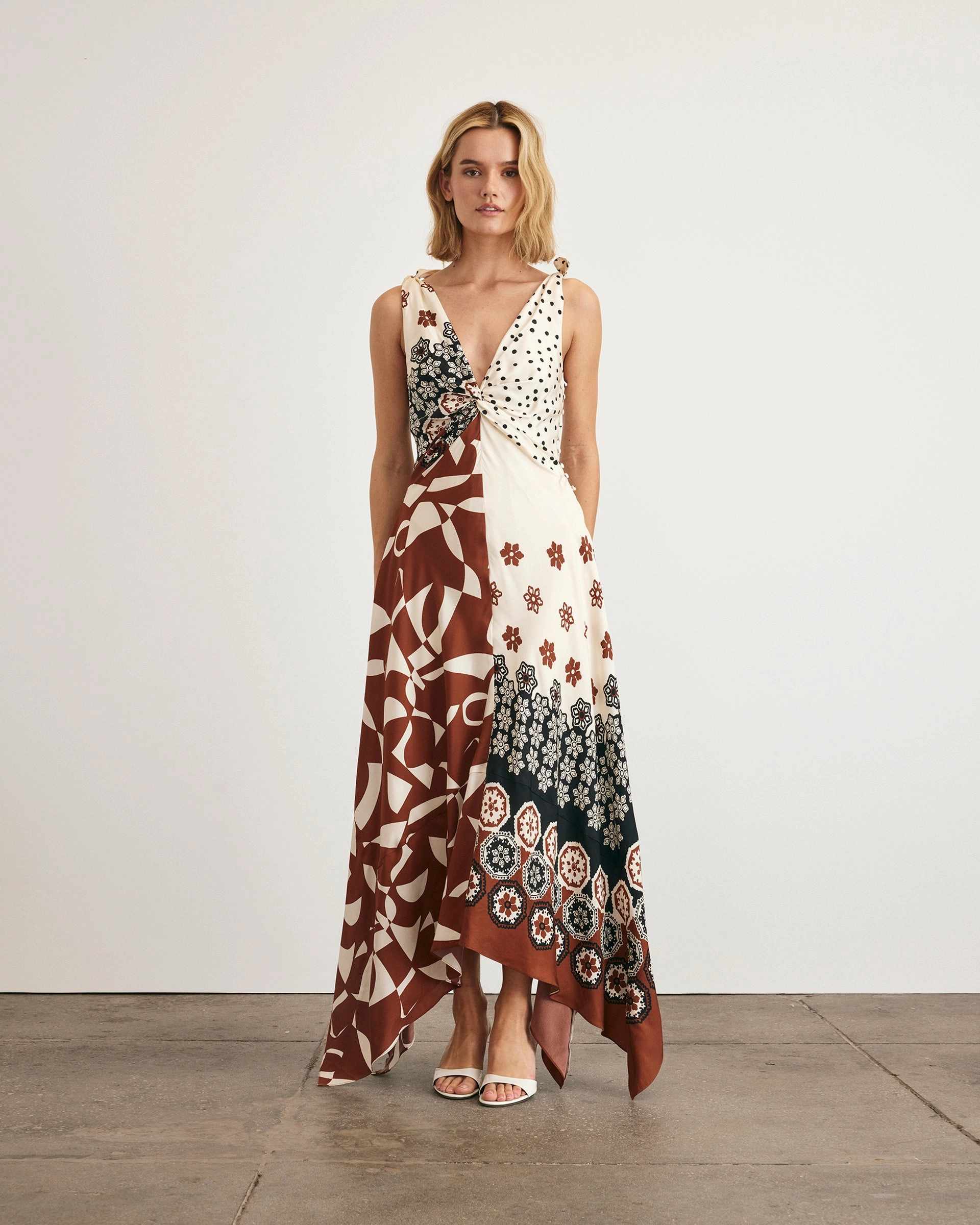 Soft Structure Pure Tone Mabel Dress