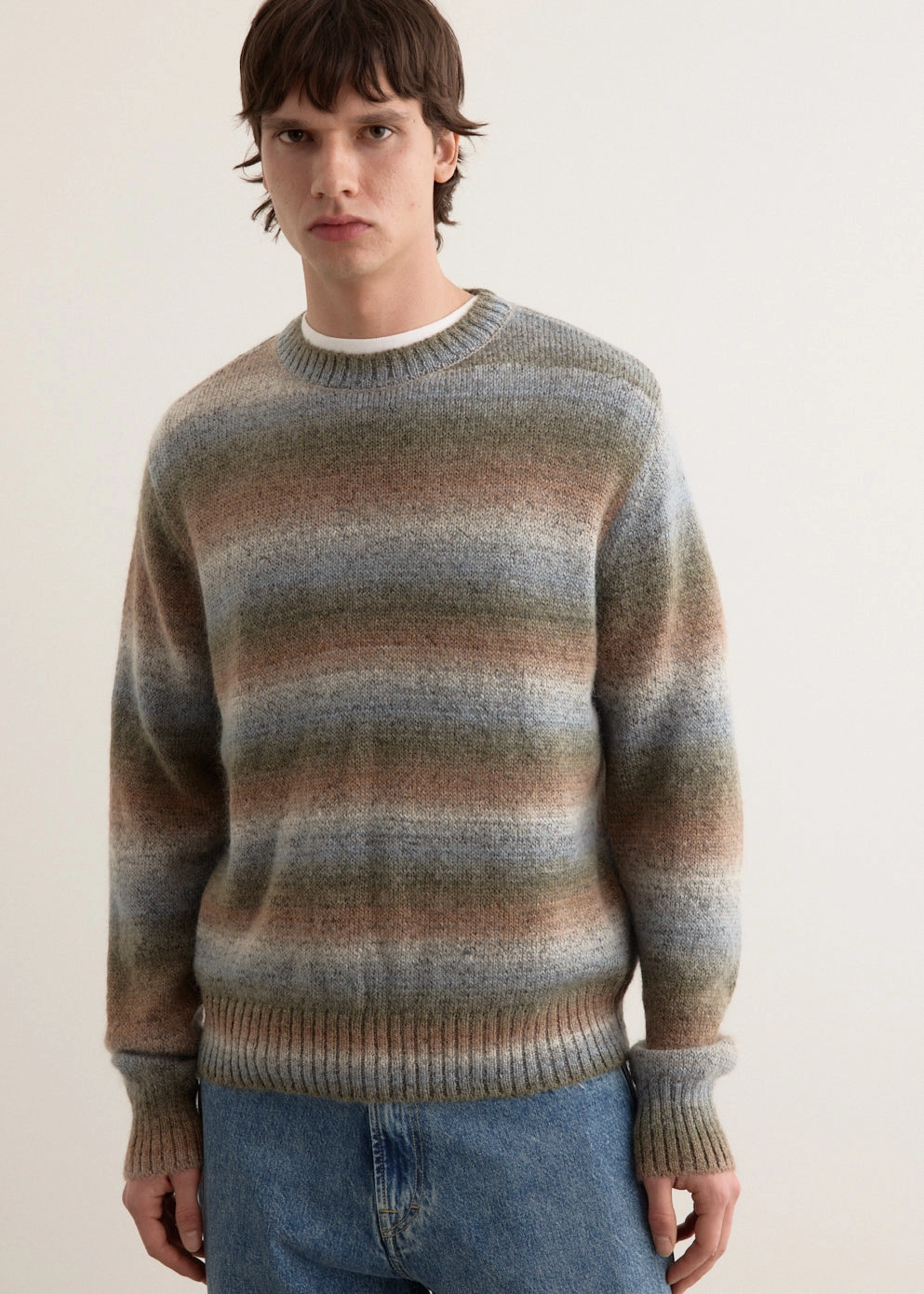 AntiStatic Finish Fall Ready Solarise Stripe Jumper