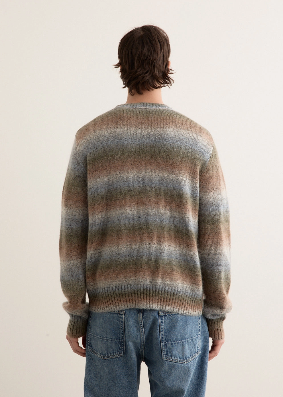 Solarise Stripe Jumper Breathable mesh panel