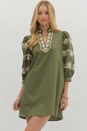 Flexible Mood Sophie Crochet Detail Mini Dress