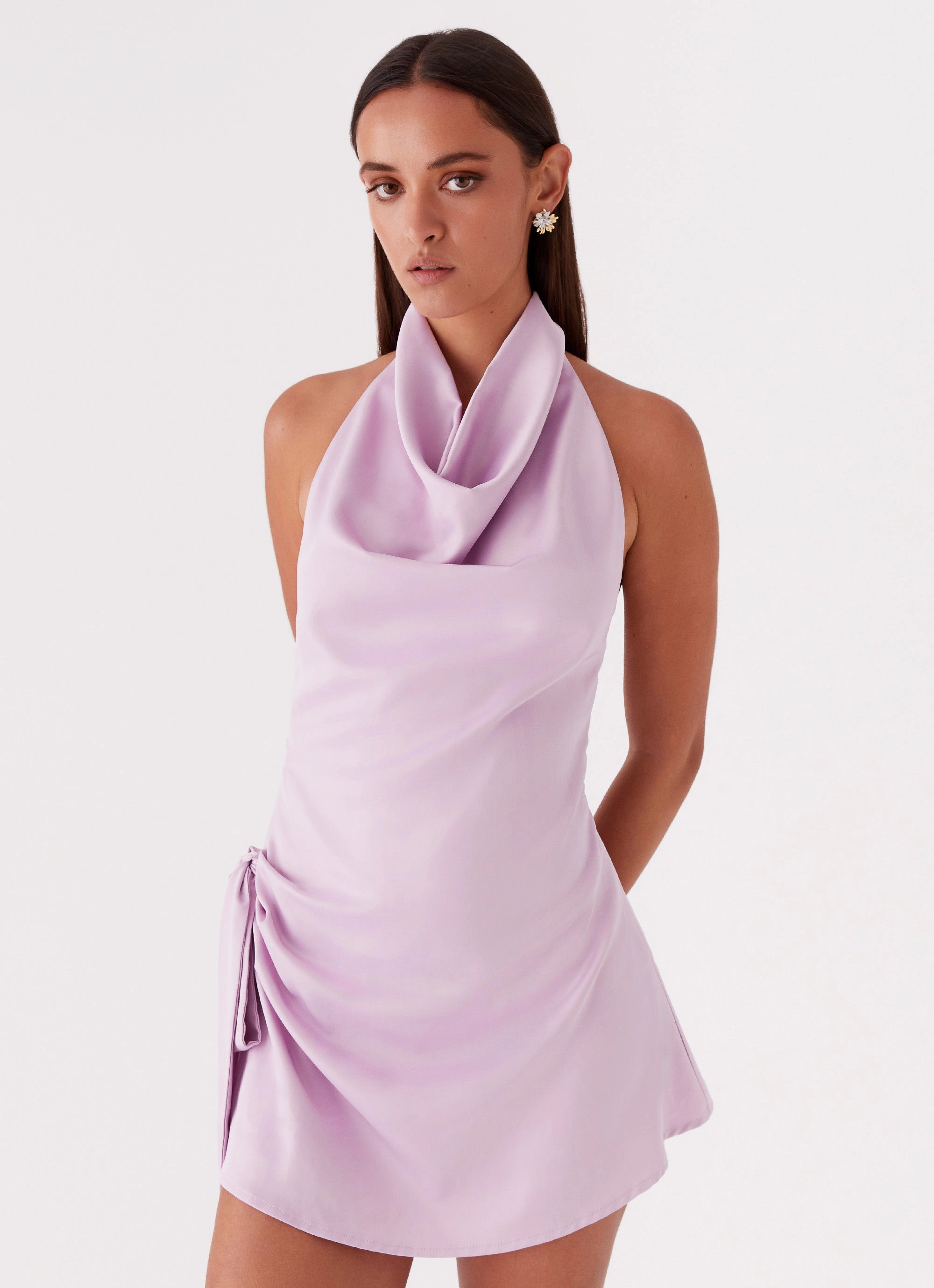 Something About You Mini Dress - Lilac Travel Option Sophisticated Vibe