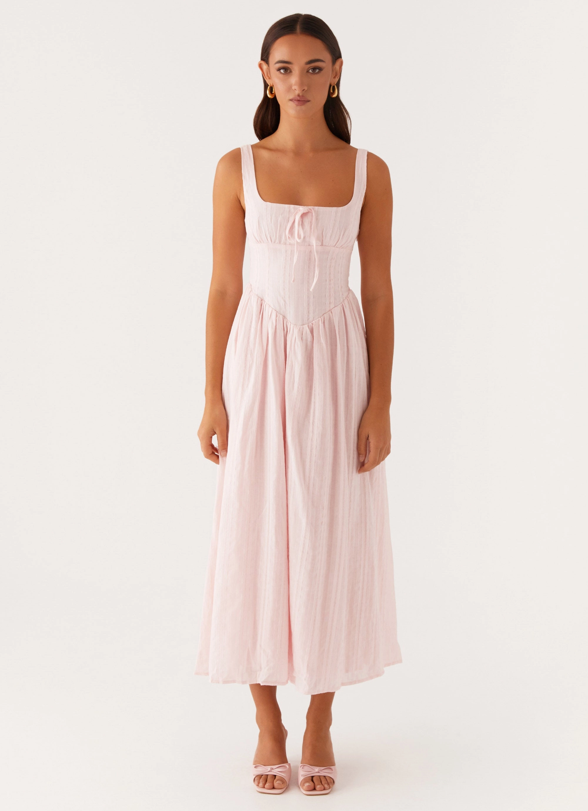 Stylish Appeal Pascuelle Midi Dress - Pink