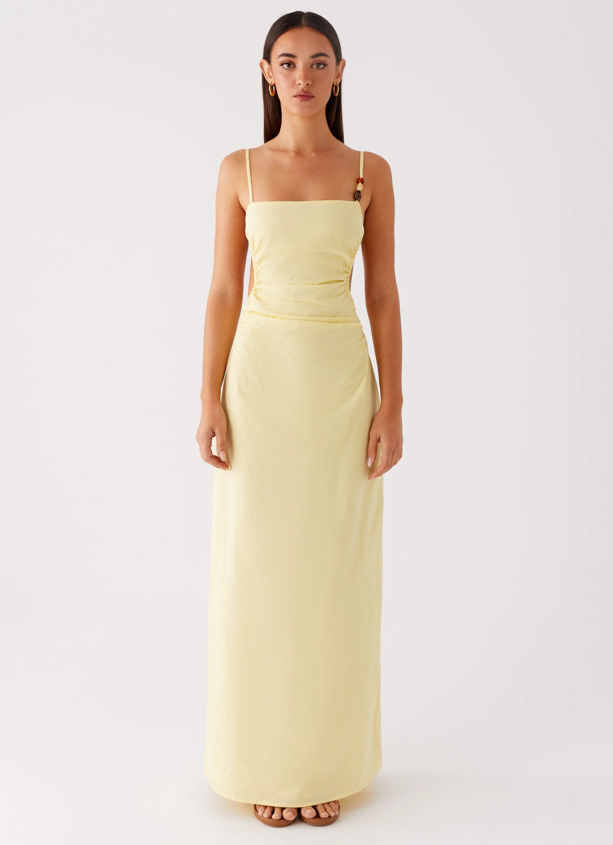 Bloom Zone Selah Maxi Dress - Yellow