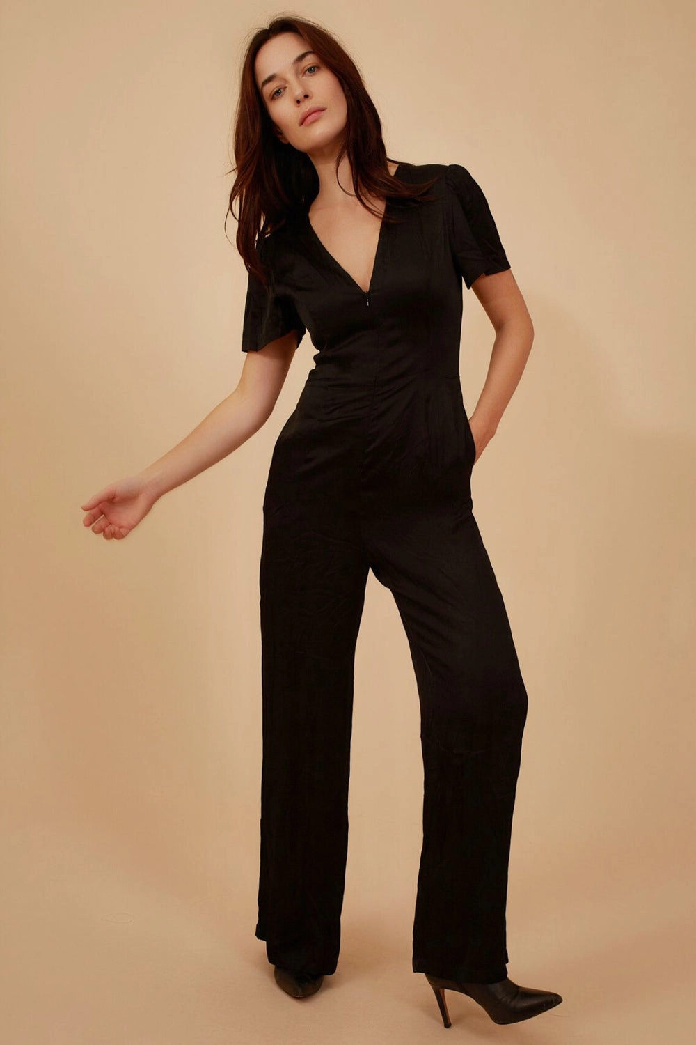 Timeless Edge Corrie Jumpsuit in Black
