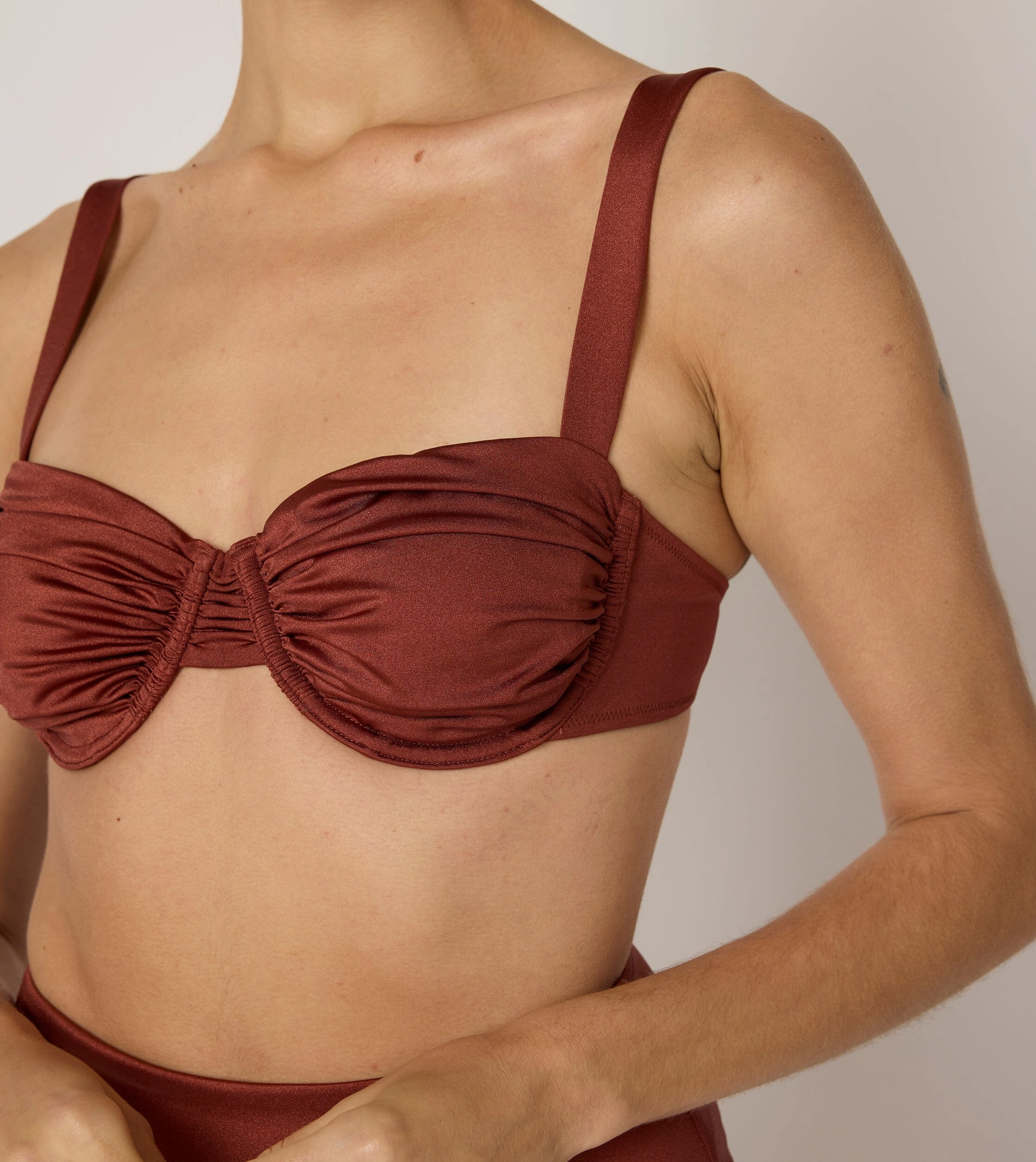 Beckett Top | Chai Waterfront Pack Tall friendly