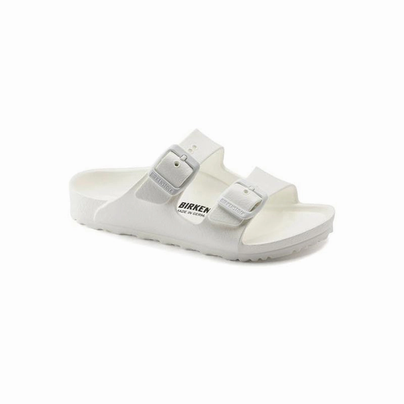 Kid's Preschool Arizona EVA Narrow White Simple Design Slides