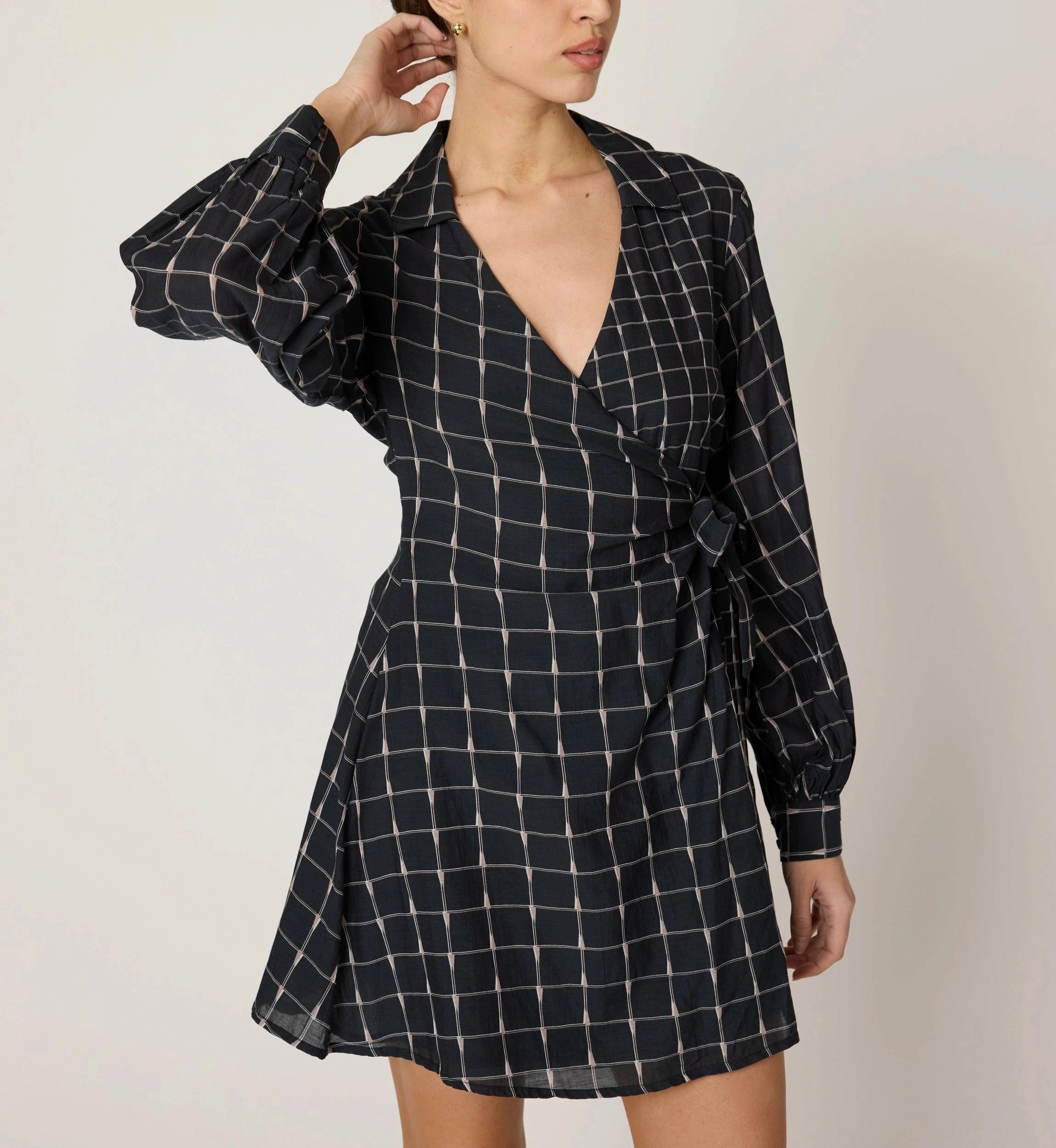 Polite Vibe Walk Mood Talia Mini Dress | Saul