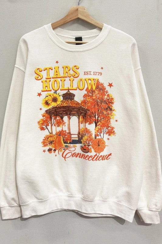 Stars Hollow Gazebo Sweatshirt S-XL MoistureWicking Technology RibbedNeckBanding