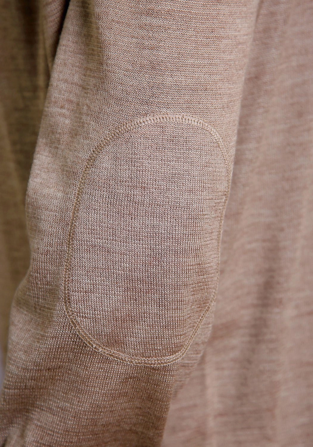 Stetson Mens Heathered Brown Wool Blend Zip Sweater Anti Pill Treatment Fashion staples