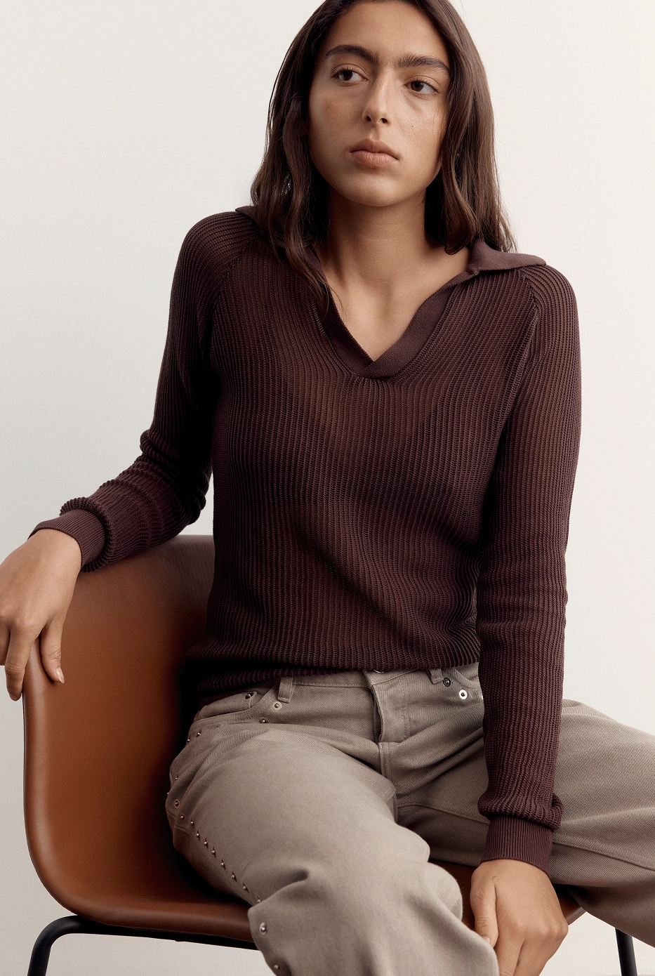 Dandy Polo Circular Knit Warm Vibe