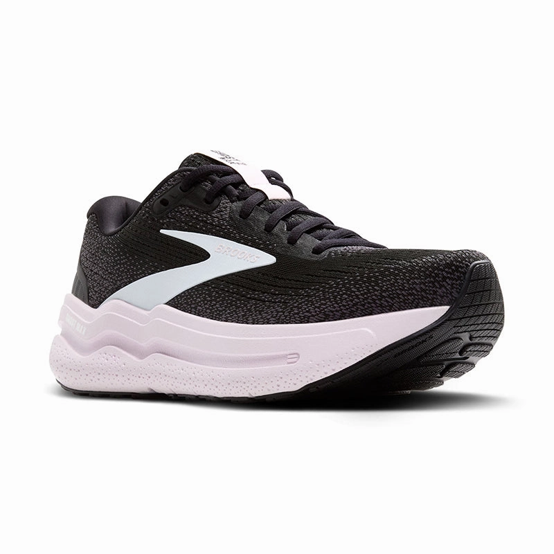 Shine Bright Roomy Toe Box Women's Ghost Max 2 Black/White/Orchid Ice
