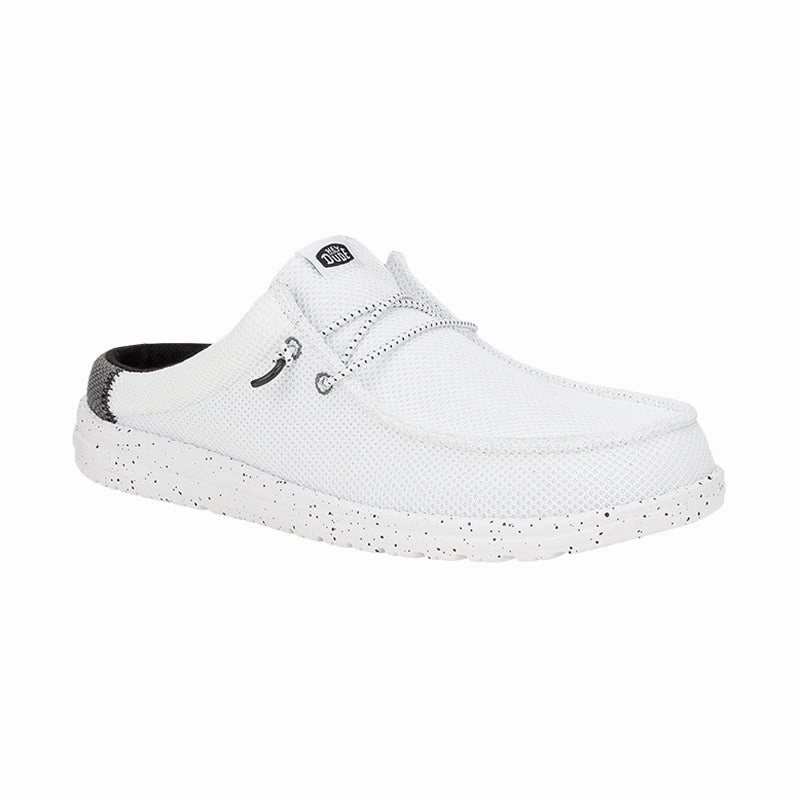 Slip On Shoes Men's Wally Slip Varsity White/Black