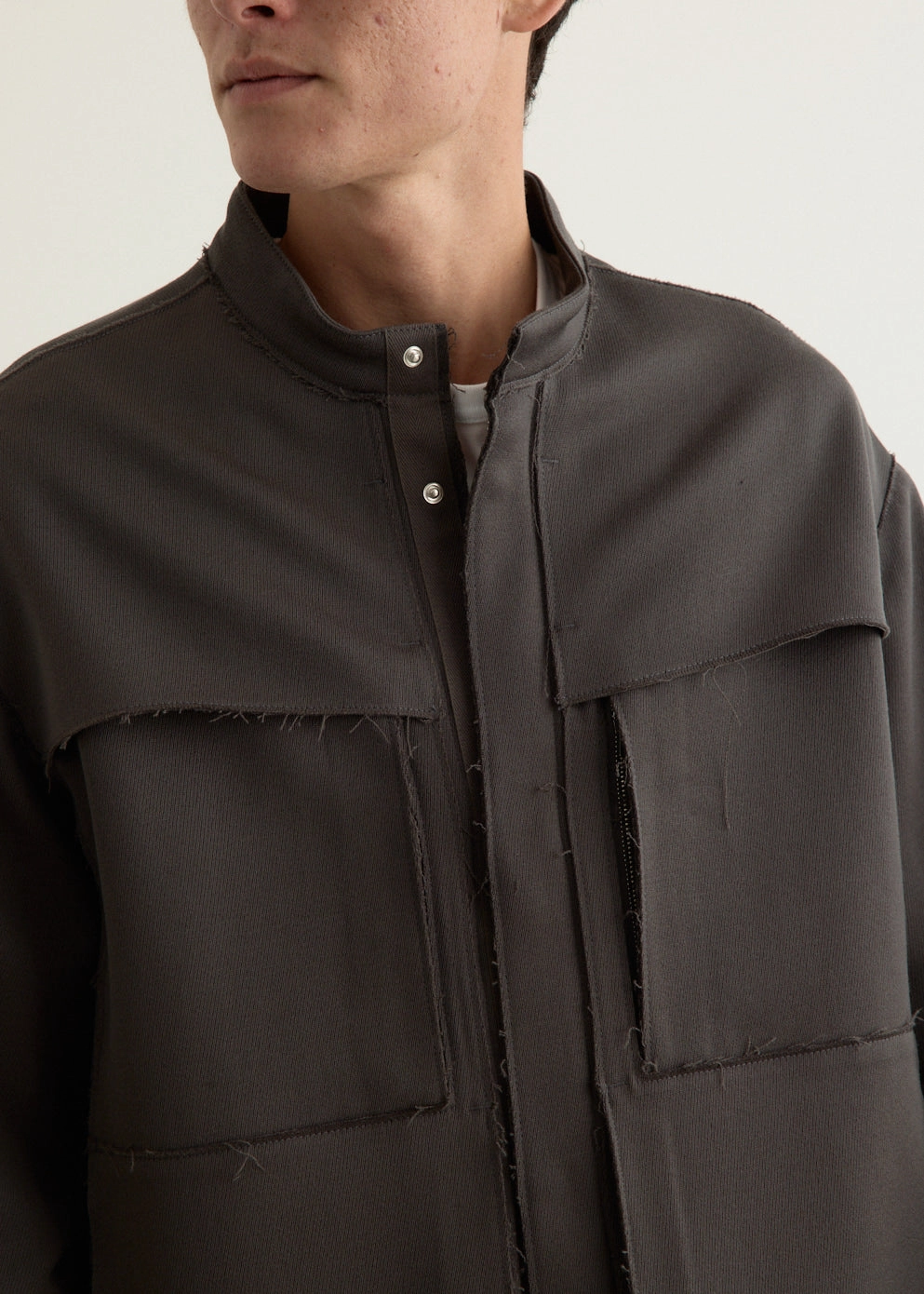 ESC Raw Cut Jacket EcoFriendly Dye Windproof Design