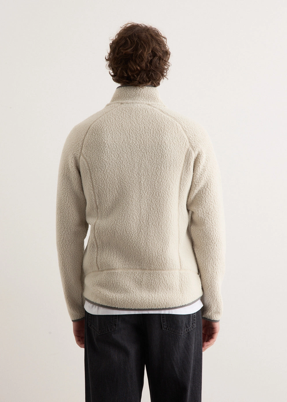 Double Breasted Retro Pile Jacket