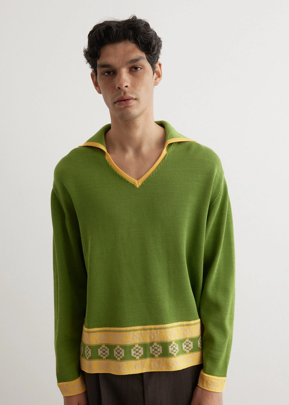 Non Irritating Edging Outdoor Ready Wellfleet Jacquard Polo