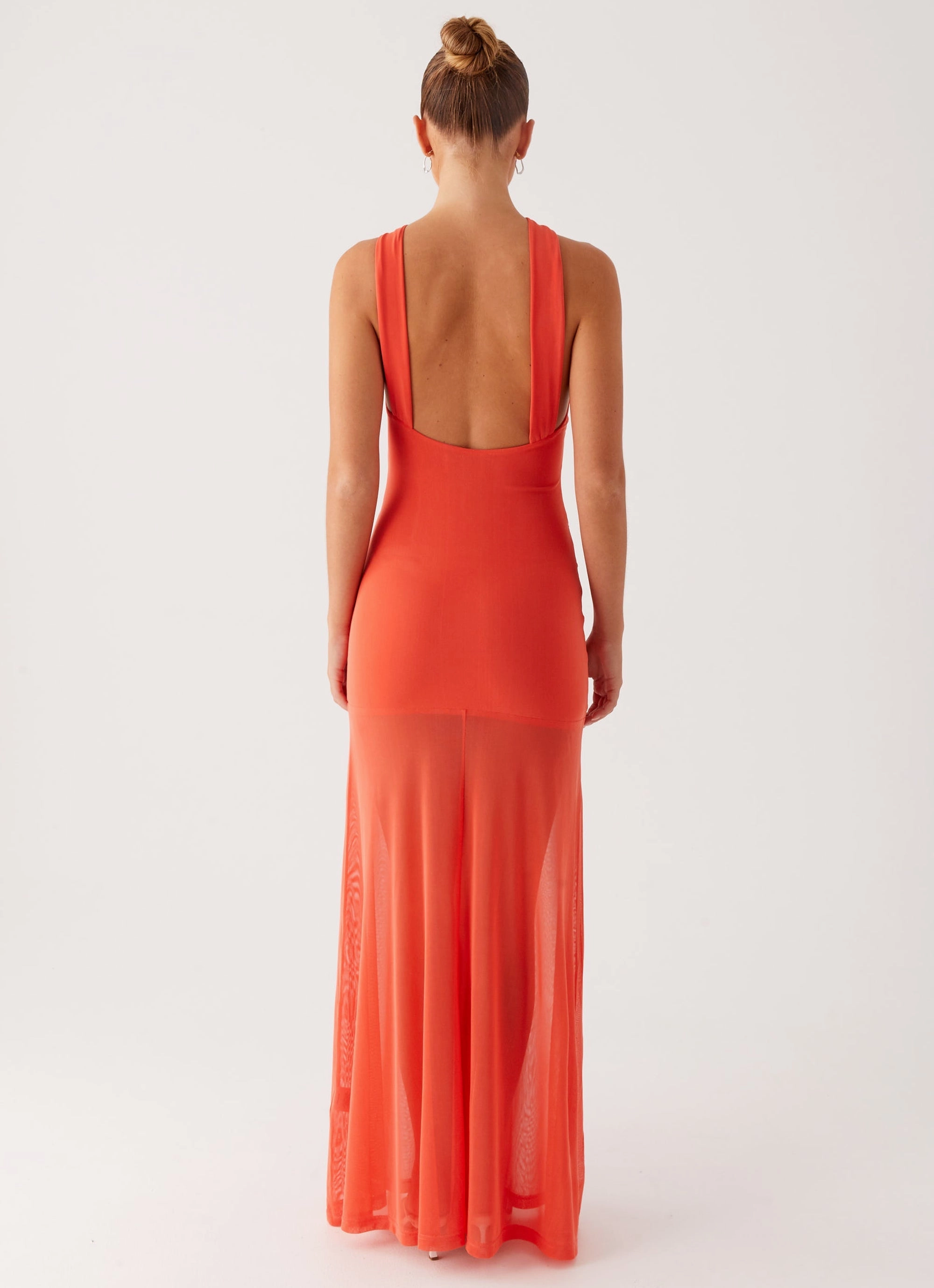 Kavala Maxi Dress - Coral Breeze Grace