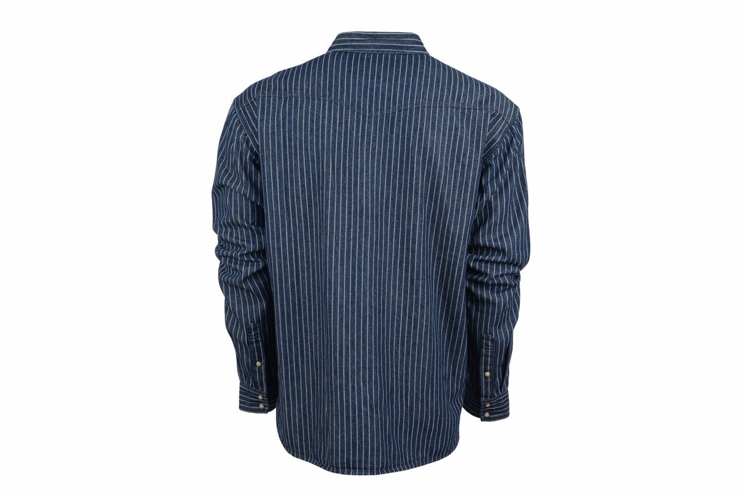 High Street Fashion Reinforced Elbow Patches STS Ranchwear Mens Jhett Black Denim 100% Cotton L/S Shirt