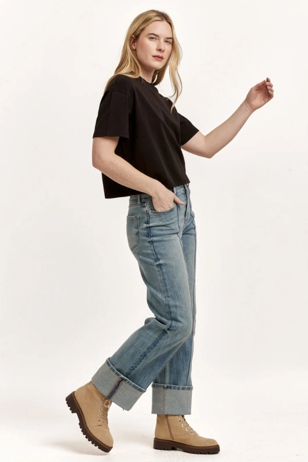 OekoTexCertified Maddox Jersey Tee - Black