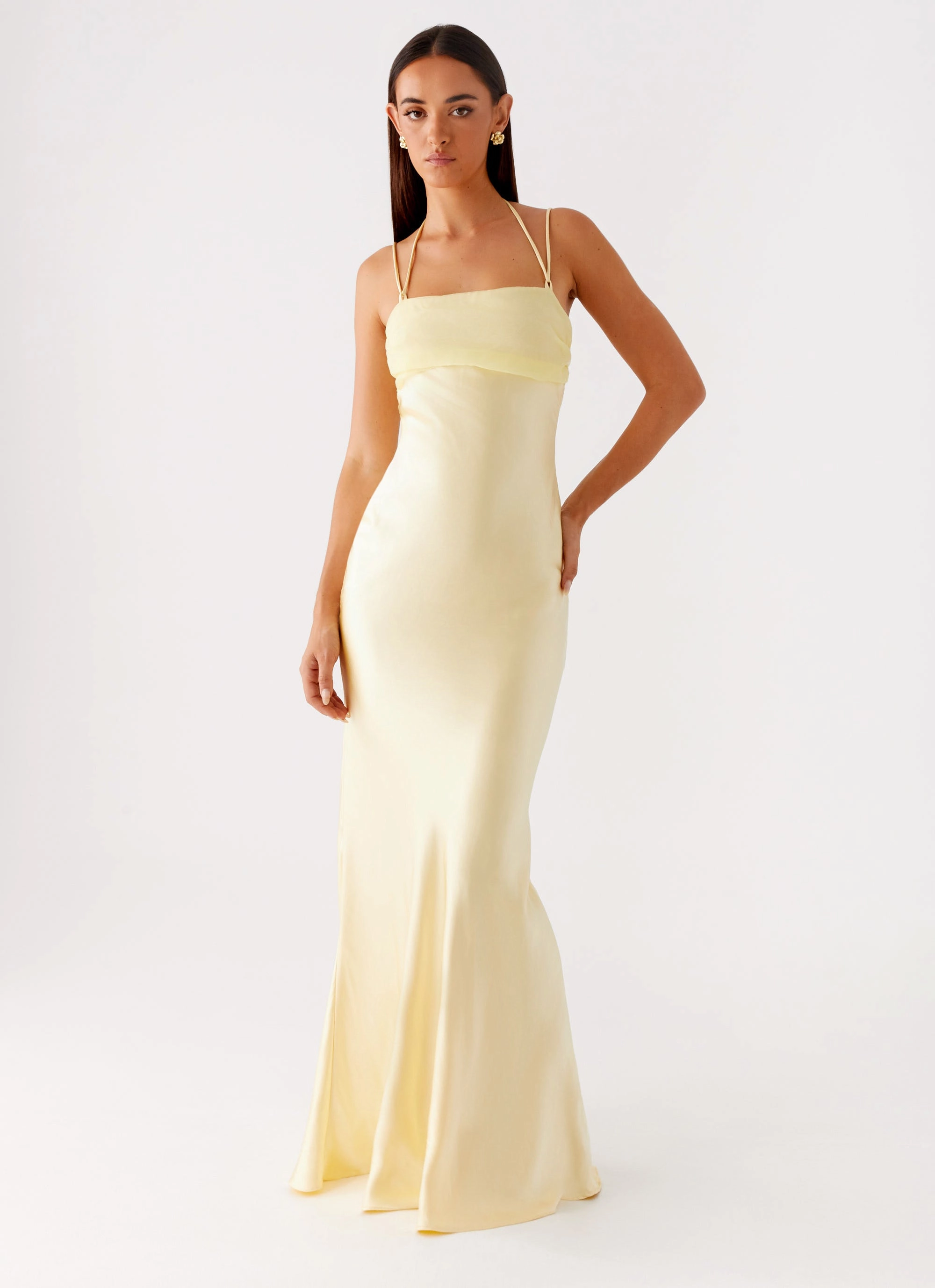 Belize Maxi Dress - Yellow Daytime Look