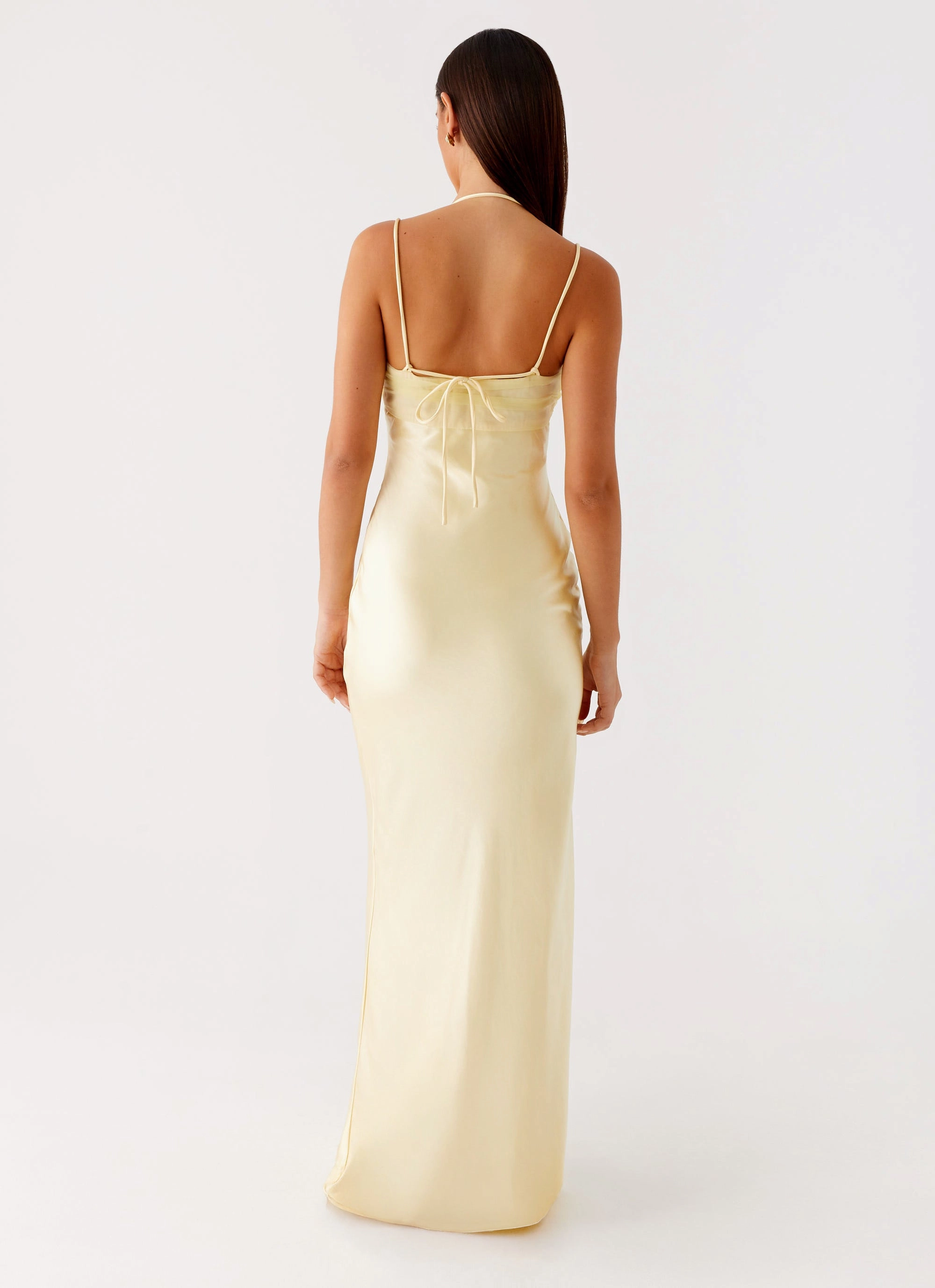 Flow Sleeve Belize Maxi Dress - Yellow