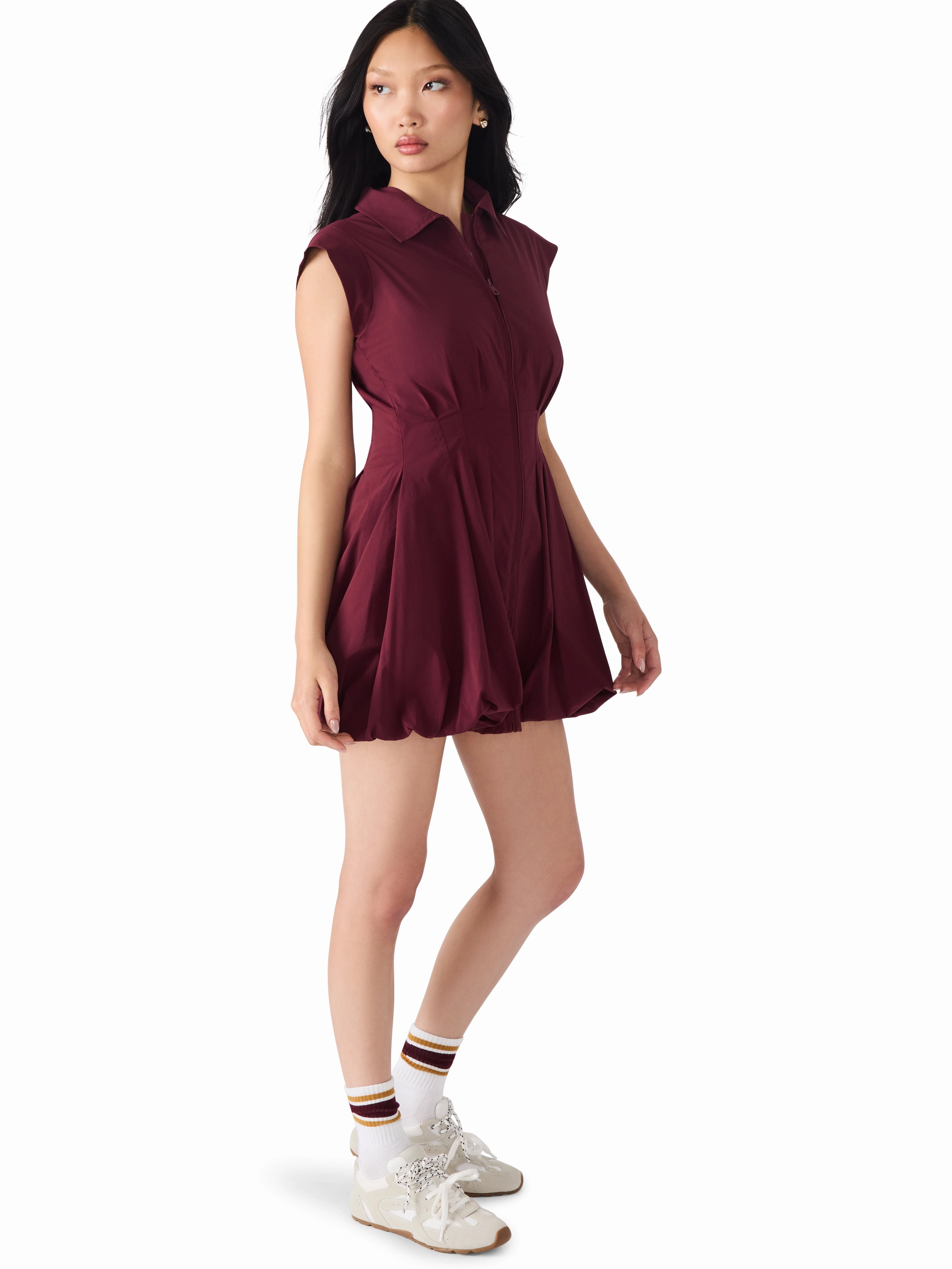 Evening Motion Dyanne Dress in Wine