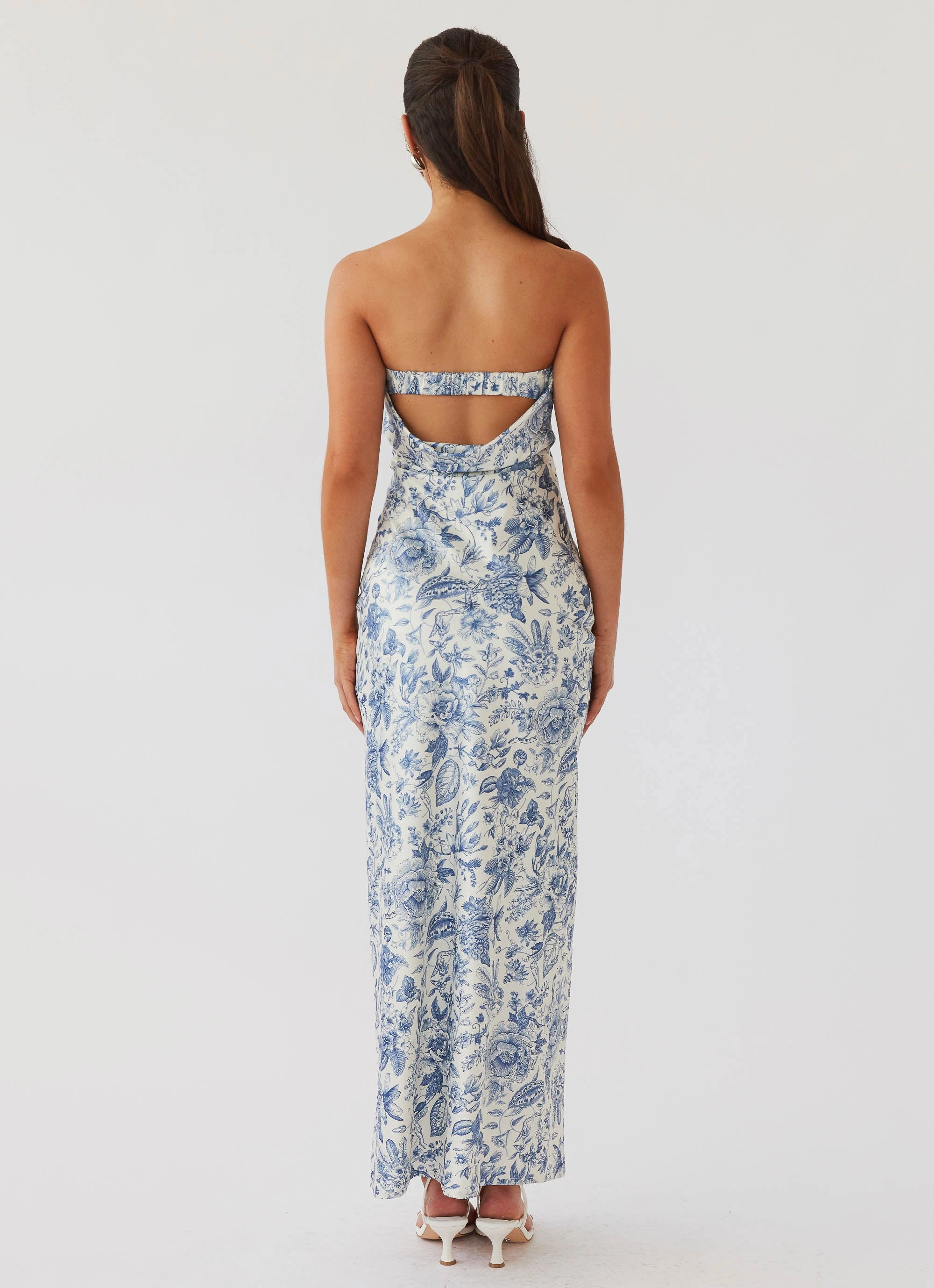 Summer Lover Maxi Dress - Blue Paisley Relaxed Look