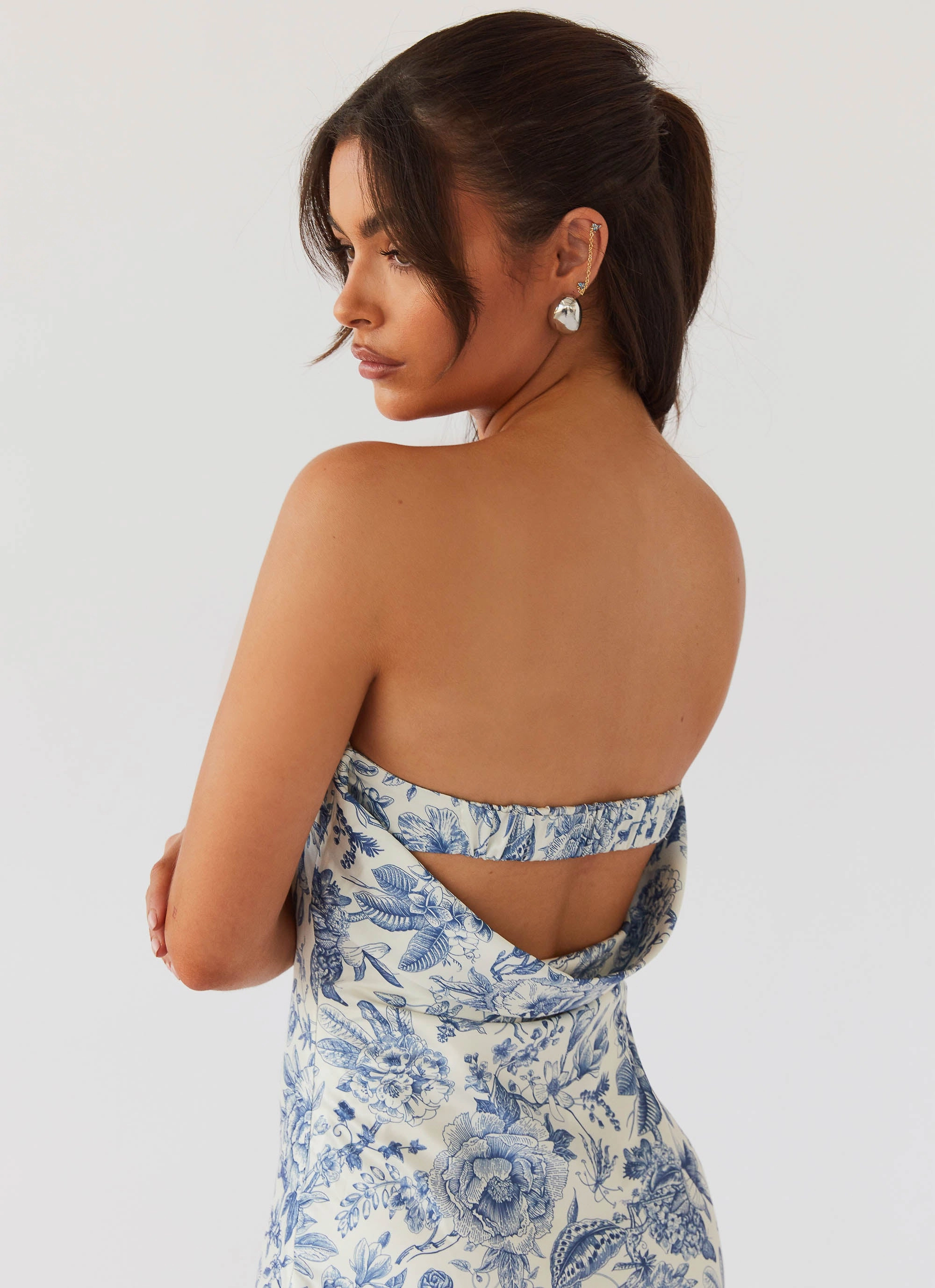 Summer Lover Maxi Dress - Blue Paisley Breathable Wearable