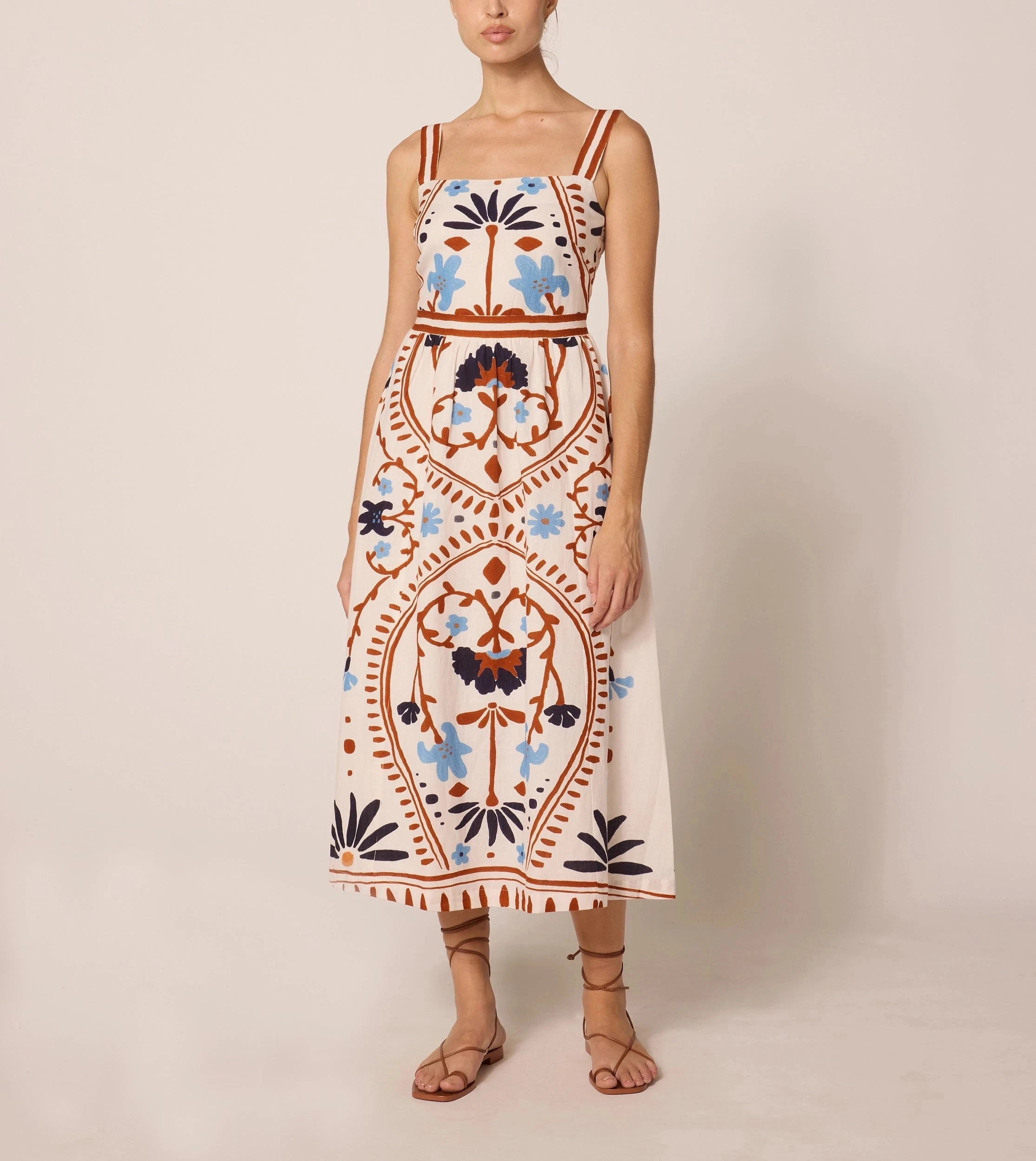 New Spirit Carmen Midi Dress | Liliana