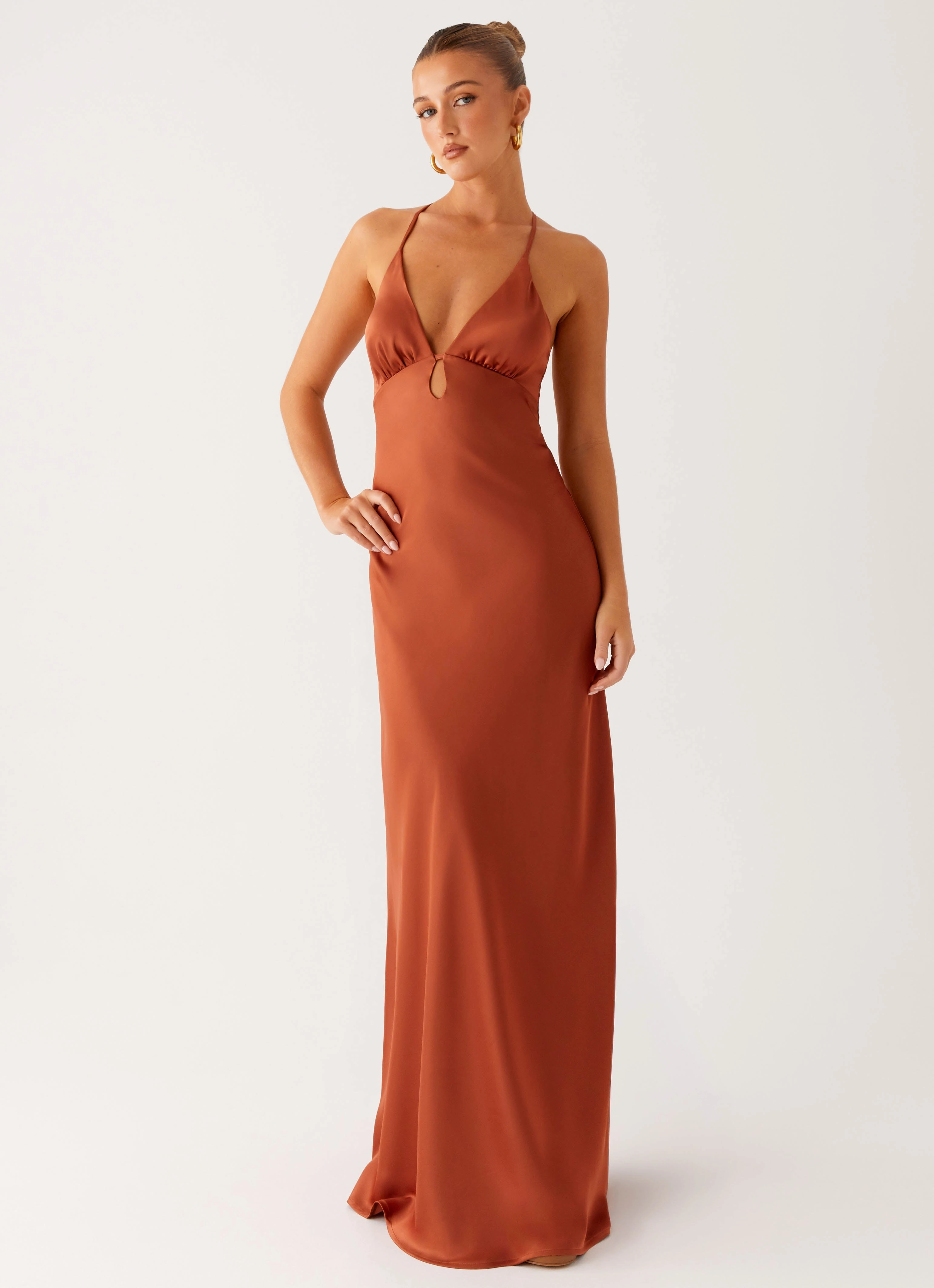 Sundowner Maxi Dress - Rust Bold Touches