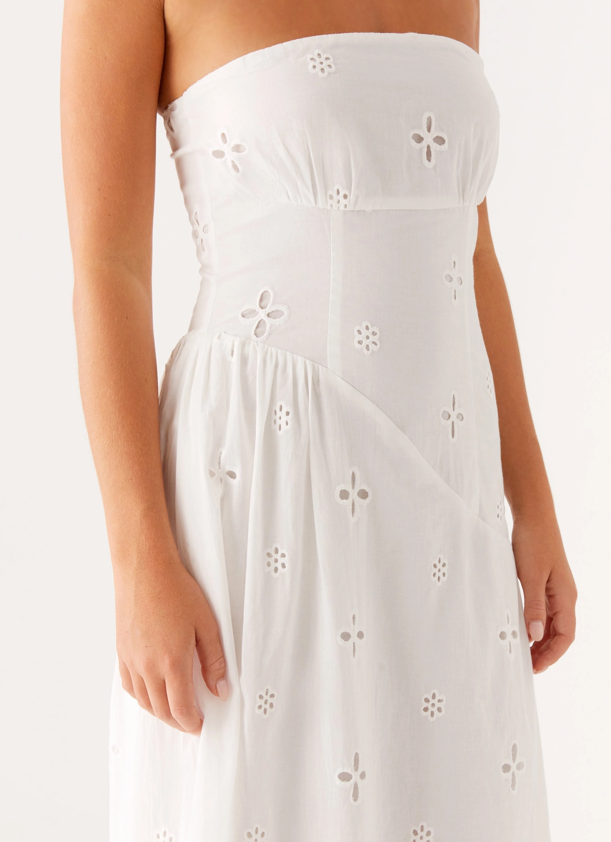 Summer Friendly Sunkissed Maxi Dress - Ivory