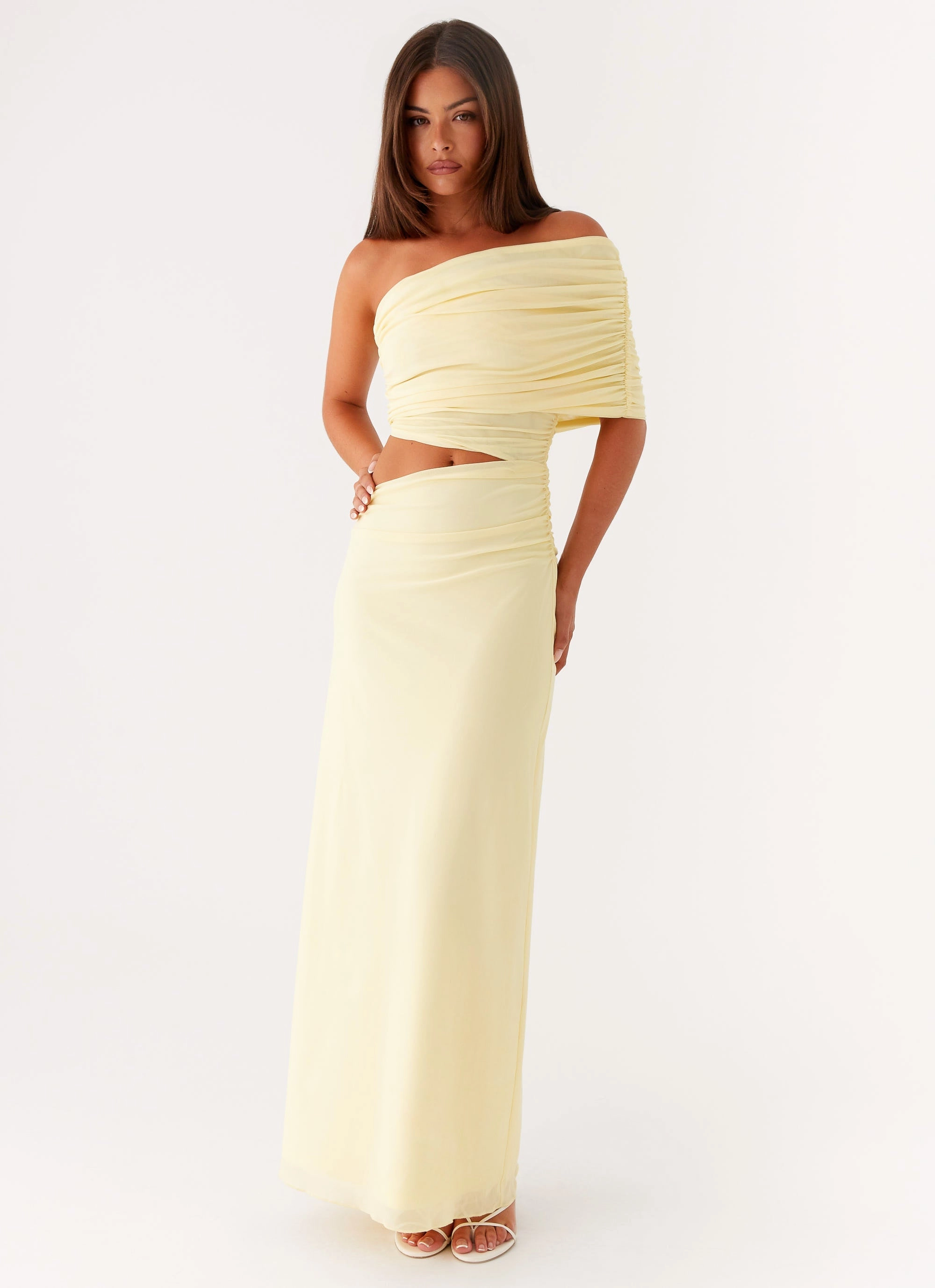 Gillian Maxi Dress - Yellow Bridal-Shower