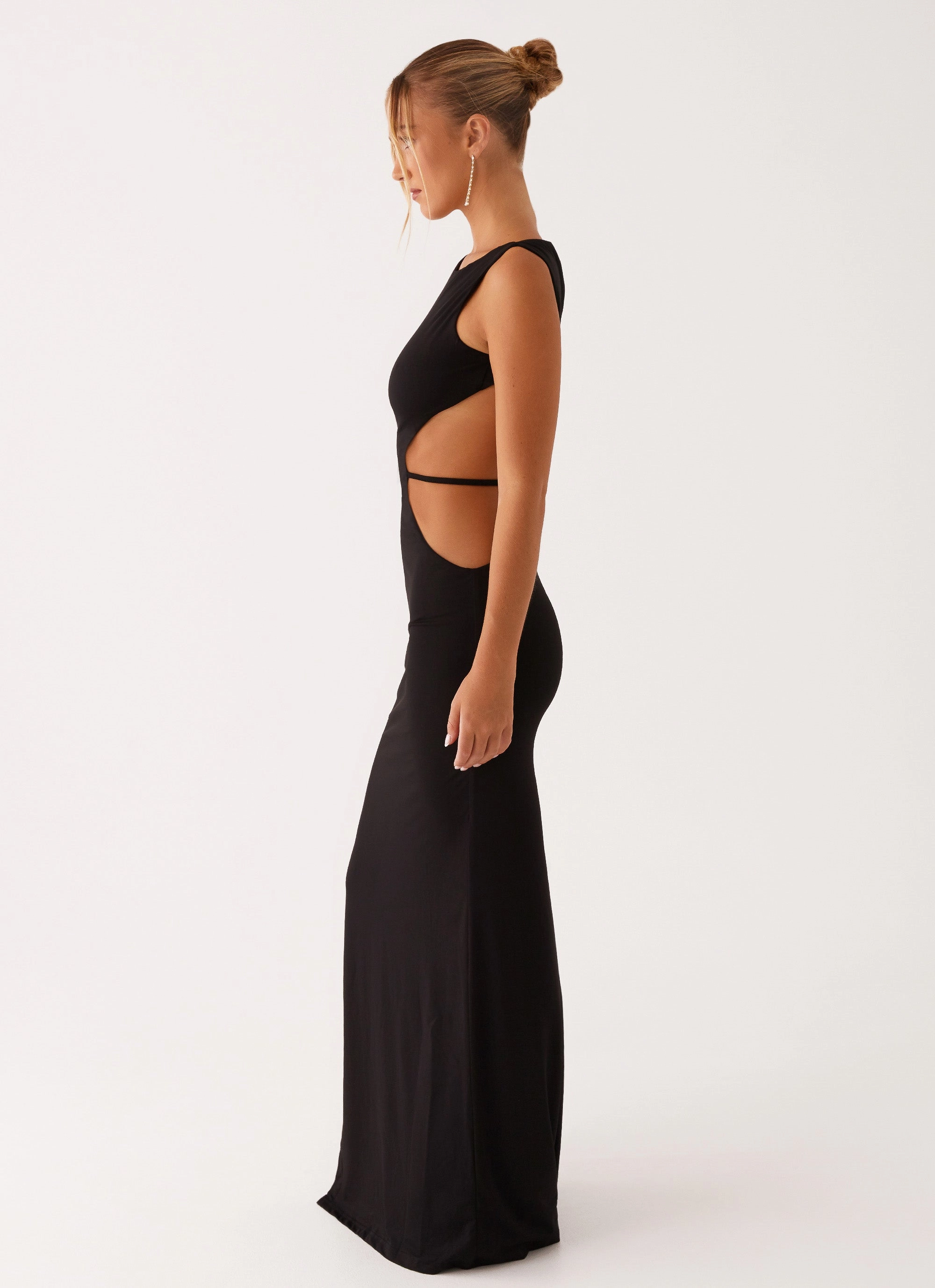LowProfileZipper Festival Mood Sutton Maxi Dress - Black