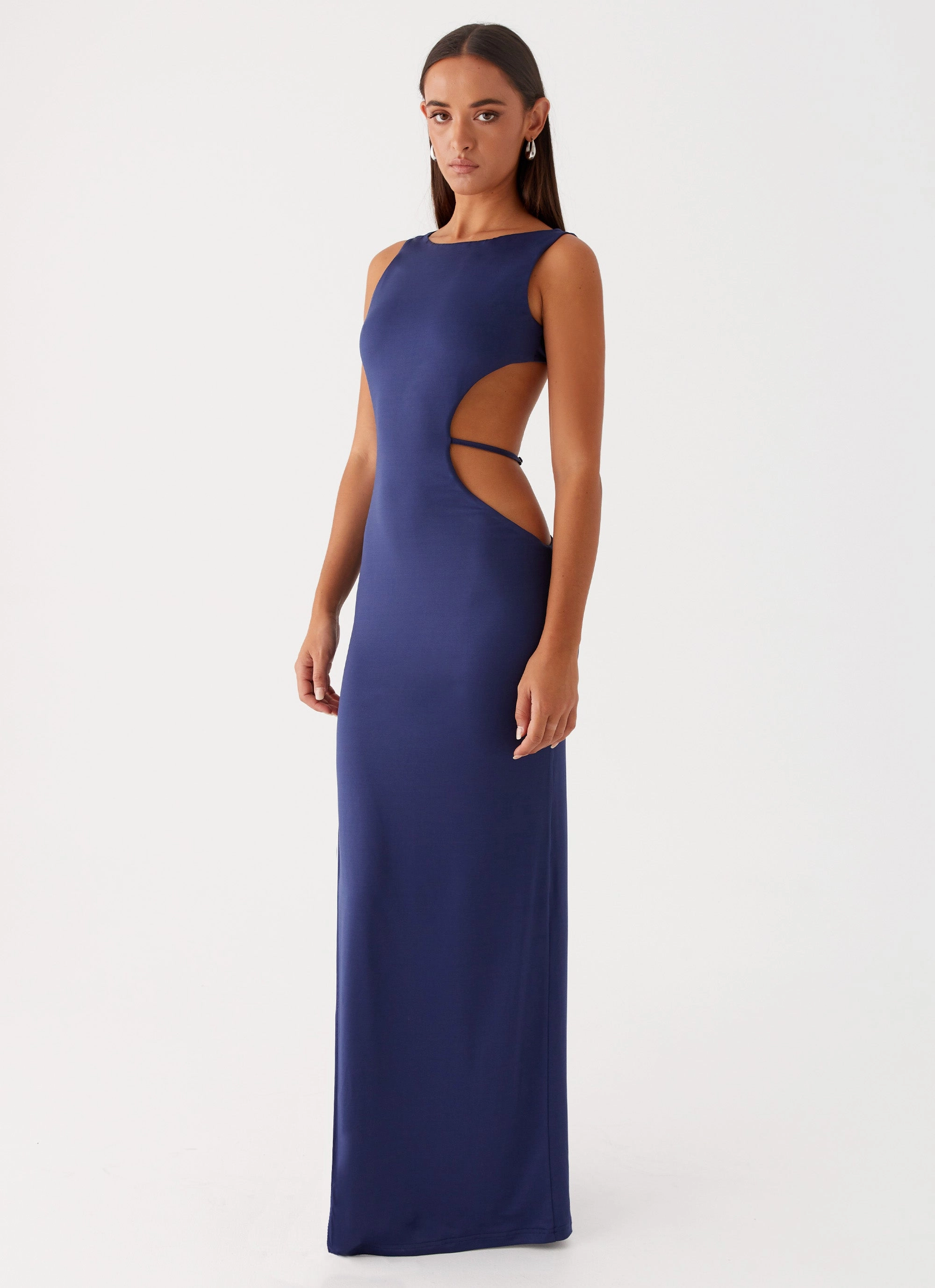 Sutton Maxi Dress - Navy Bright Bloom Must Have