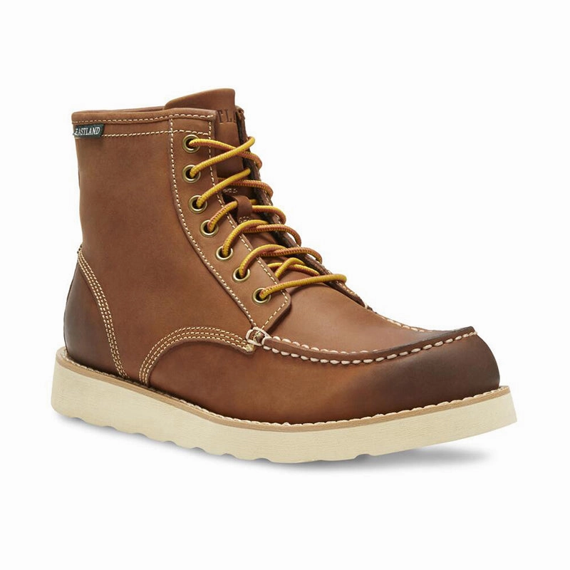Comfort Toe Box Men's Lumber Up Peanut Leather