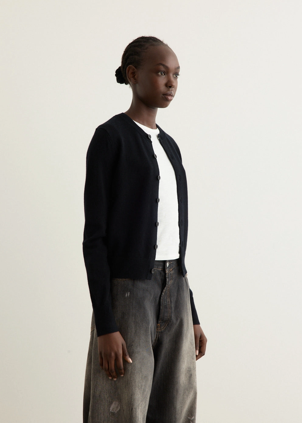 Biodegradable Fiber Construction Autumn Fashion Sweatshirts Fitted Cardigan