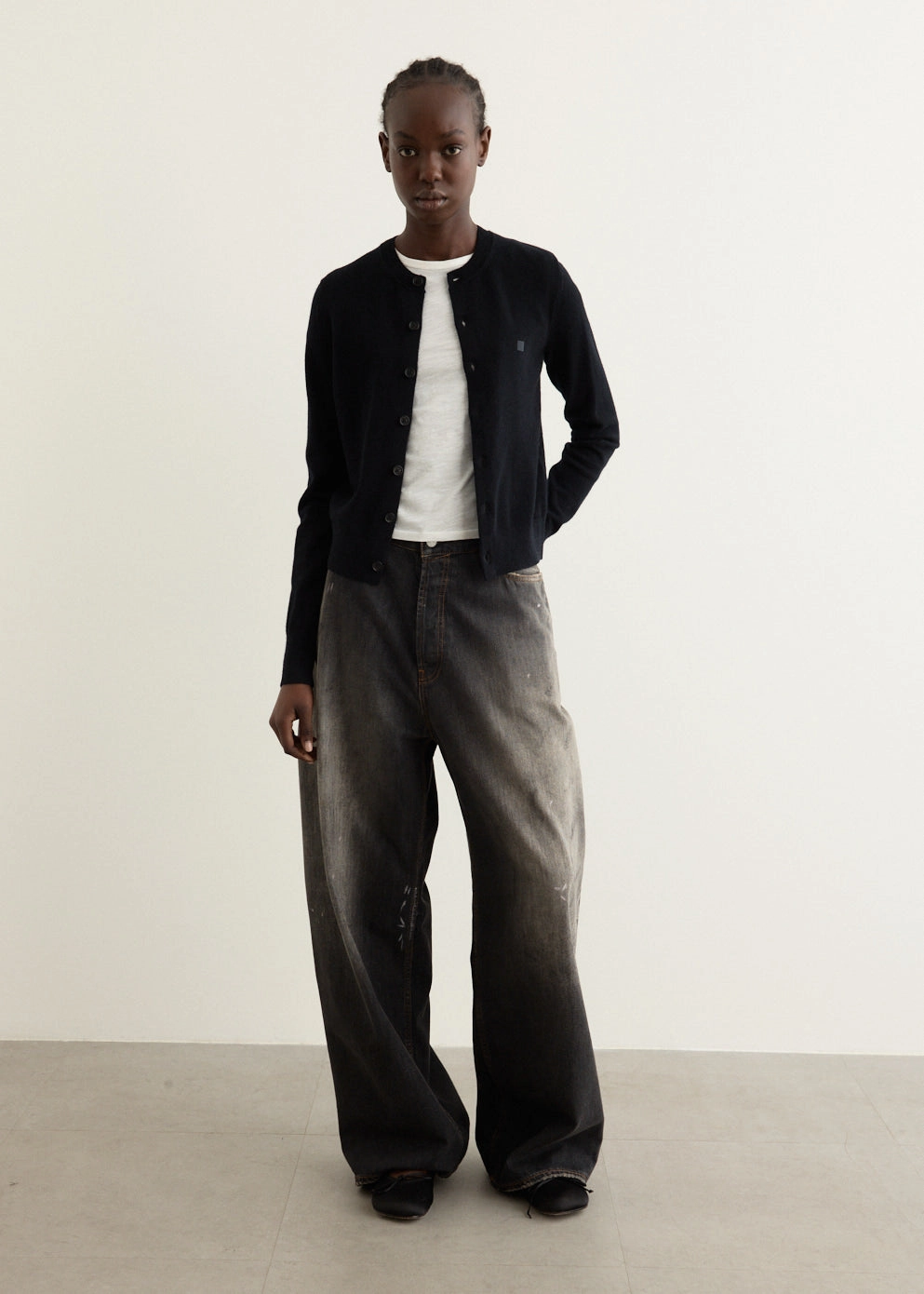 Sweatshirts Fitted Cardigan Turtle Neck Variant Classic Layer