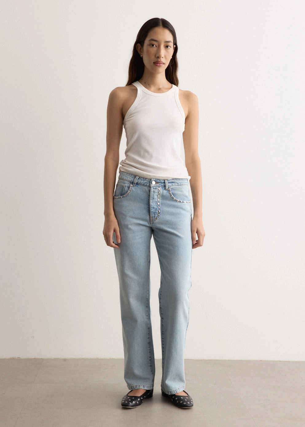 High Quality Holiday Vibes Winter Warmth Tachas Trousers Laser Cut Fading