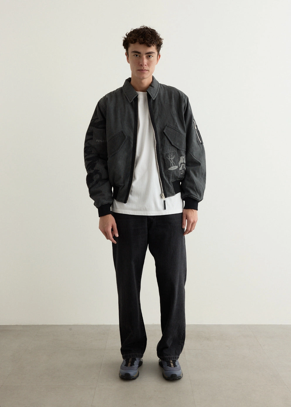 Abrasion resistant RibbedTrims Periglacial Flight Jacket