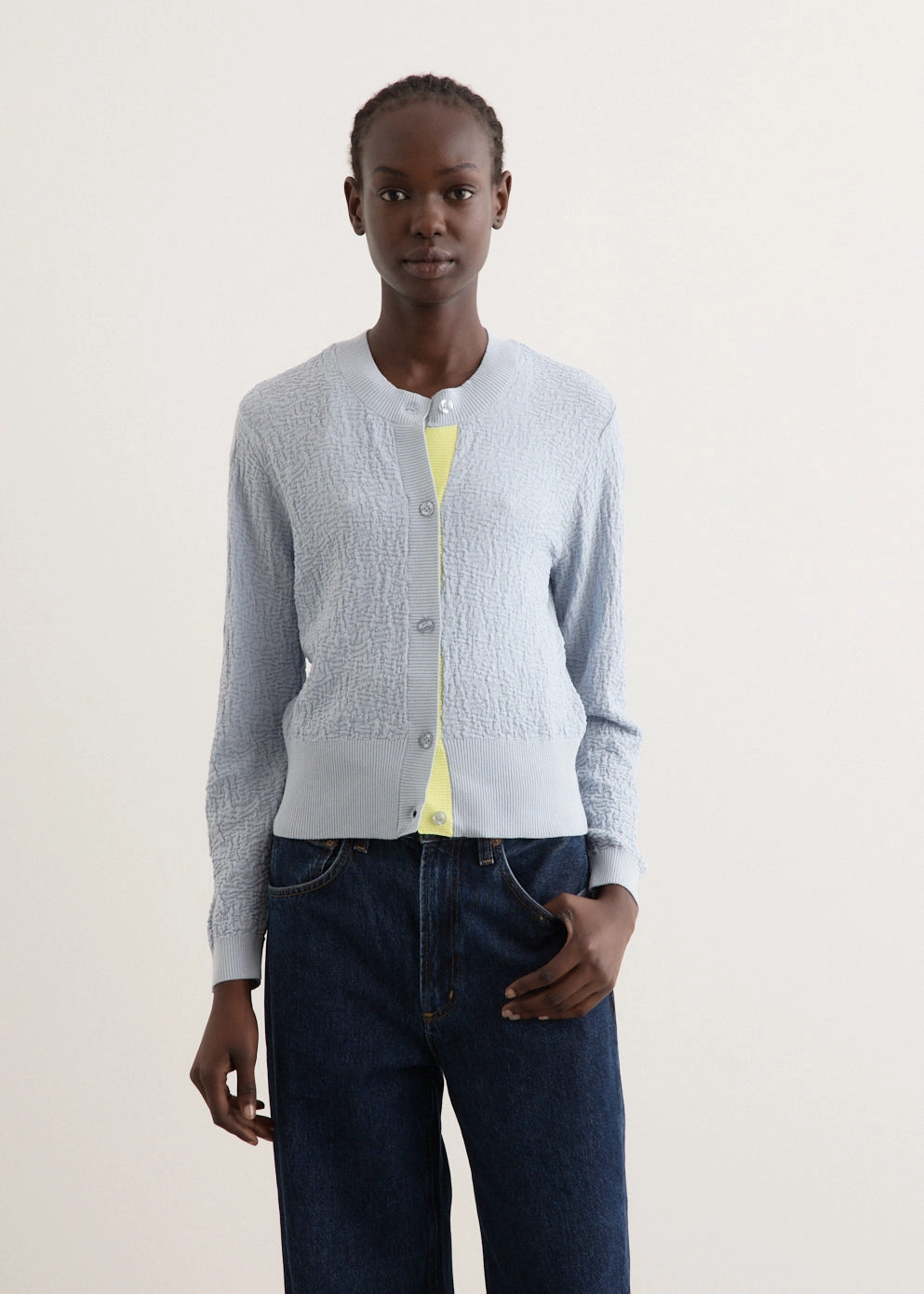 Thick Fabric Chea Cardigan