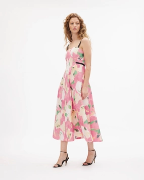 Tavia Dress Bell-Sleeve