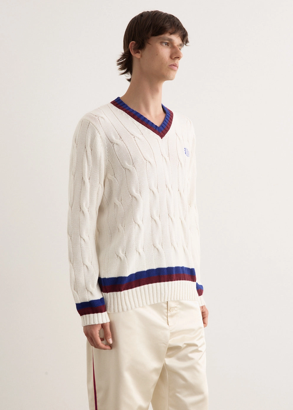 Reversible Seamless Design Indoor style Tennis Sweater