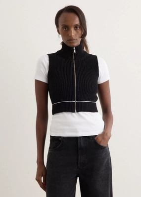 Perfect Layer Cotton Gilet