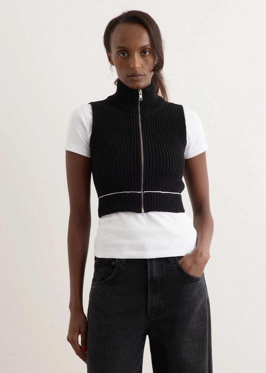 Perfect Layer Cotton Gilet