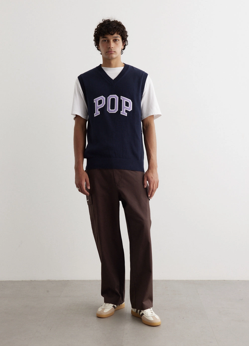 Arch Spencer Knit Elastic hemline